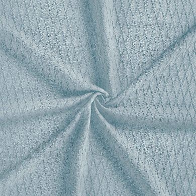 SUPERIOR Cotton All-Season Diamond Throw Blanket