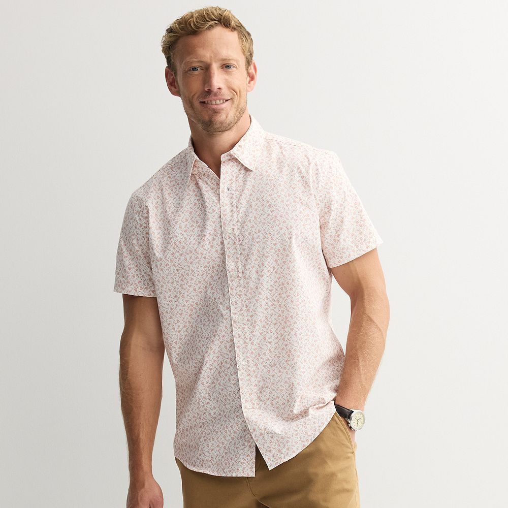 Sleeve Button Down Mens Ivory Short Sleeve Dress Shirt Embroidered Casual  Cuban Shirt Gubotare Men Dress