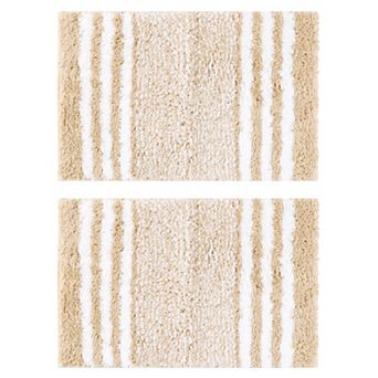 Bathroom Mat Extra Soft Absorbent Non Slip Microfiber Bath Rugs Floor Mat 16" X 24", 20" X 32"