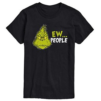 Big & Tall Dr. Seuss Grinch Ew People Graphic Tee