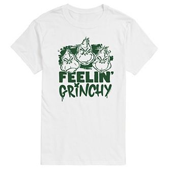 Big & Tall Dr. Seuss Feelin' Grinchy Graphic Tee