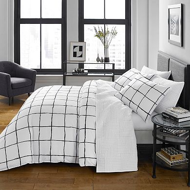 City Scene Zander King Comforter and Shams Set