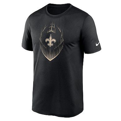 Men's Nike Black New Orleans Saints Primetime Legend Icon Performance T-Shirt
