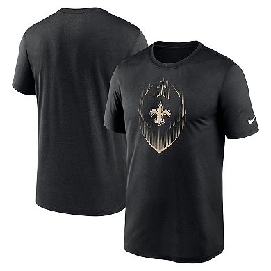 Men's Nike Black New Orleans Saints Primetime Legend Icon Performance T-Shirt