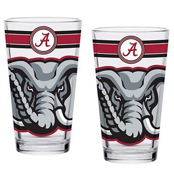 Alabama Crimson Tide 16oz. Classic Pint Glass Two-Pack