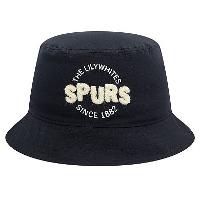 Men's New Era Navy Tottenham Hotspur Boucle Bucket Hat