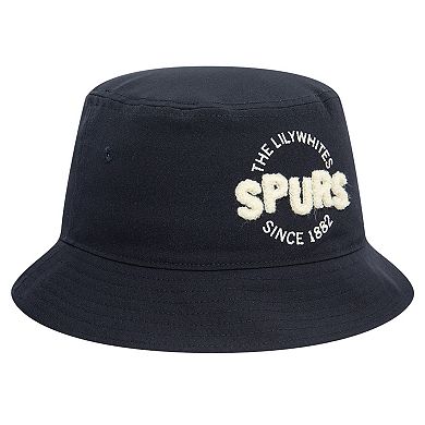 Men's New Era Navy Tottenham Hotspur Boucle Bucket Hat