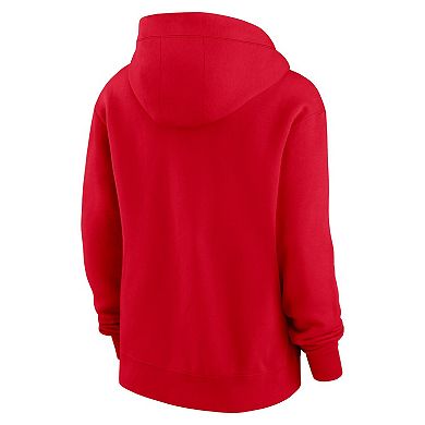 Women's Nike Red Kansas City Chiefs Plus Size Phoenix Full-Zip Hoodie