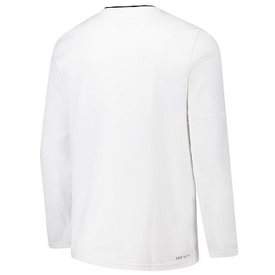 Men's Nike White Colorado Buffaloes Coaches Quarter-Zip Jacket