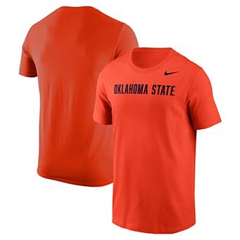 Men's Nike Orange Oklahoma State Cowboys Logo T-Shirt