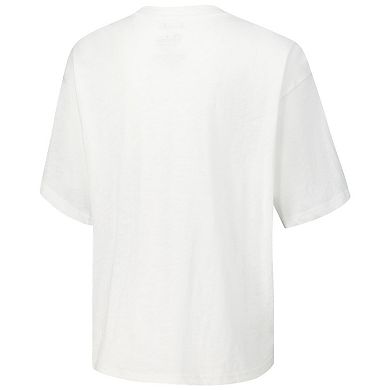 Women's Pressbox White Minnesota Golden Gophers Rock & Roll Slub T-Shirt