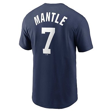 Men's Nike Mickey Mantle Navy New York Yankees Cooperstown Collection ...