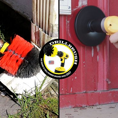 Outdoor Cleaning Supplies - Deck Brush - Bird Bath - Marble - Concrete - Brick