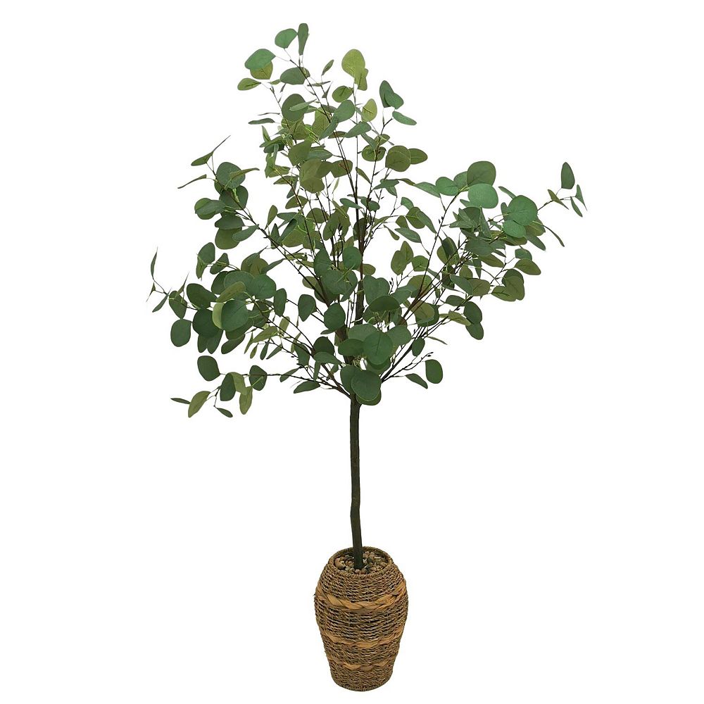 Artificial Eucalyptus Tree Floor Decor