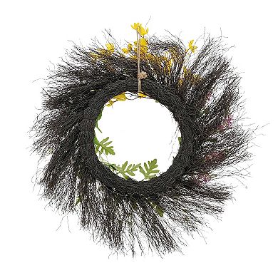Colorblock Springtime Artificial Wreath