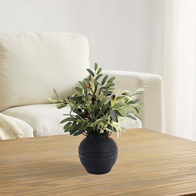Artificial Olive Branches Arrangement Table Decor
