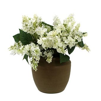 Artificial White Floral Arrangement Table Decor