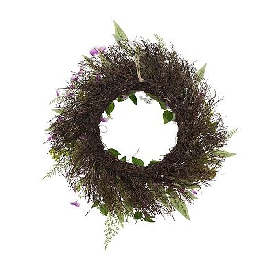 Artificial Mixed Botanical & Greenery Wreath