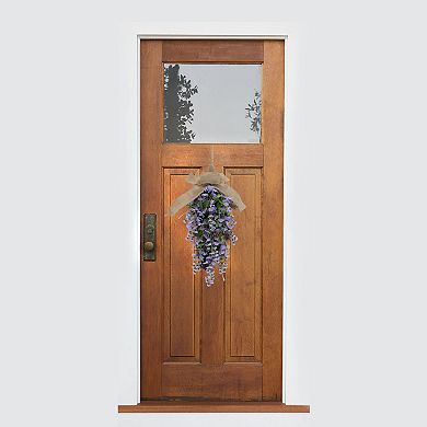 Trailing Purple Teardrop