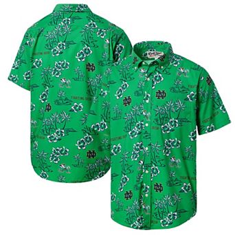 Men's Reyn Spooner Kelly Green Notre Dame Fighting Irish Classic Button-Up Shirt