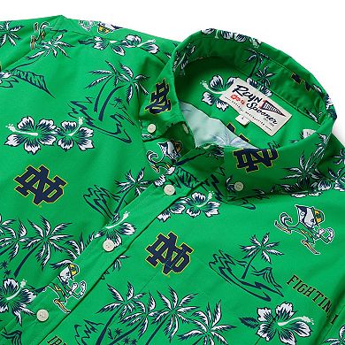 Men's Reyn Spooner Kelly Green Notre Dame Fighting Irish Classic Button-Up Shirt
