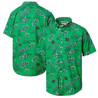 Men's Reyn Spooner Kelly Green Notre Dame Fighting Irish Classic Button-Up Shirt