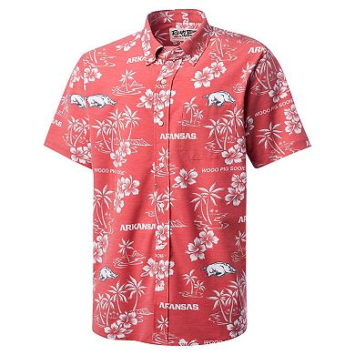 Men's Reyn Spooner Cardinal Arkansas Razorbacks Classic Button-Up Shirt