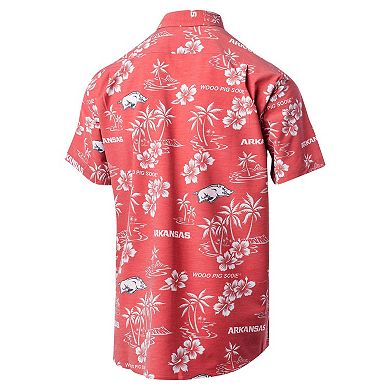 Men's Reyn Spooner Cardinal Arkansas Razorbacks Classic Button-Up Shirt
