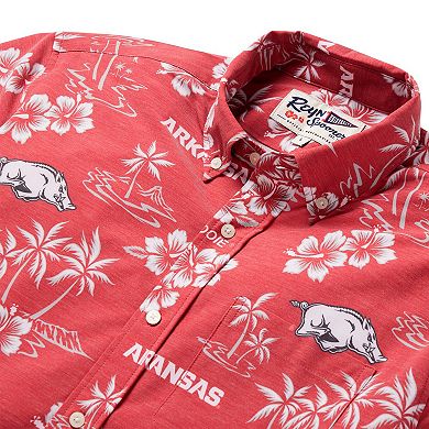 Men's Reyn Spooner Cardinal Arkansas Razorbacks Classic Button-Up Shirt