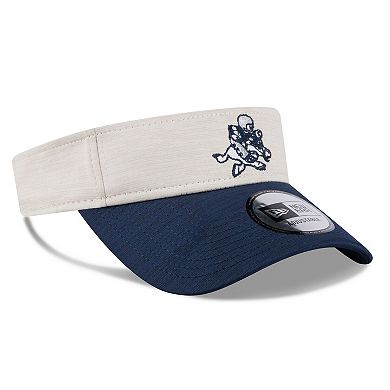Men's New Era Stone Dallas Cowboys 2024 Sideline Historic Visor