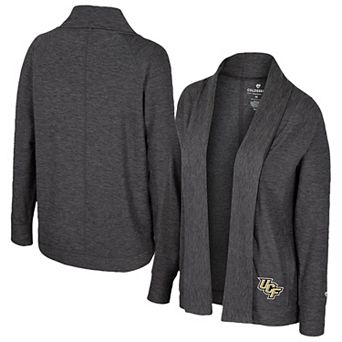 Women's Colosseum Charcoal UCF Knights��Dash Cardigan