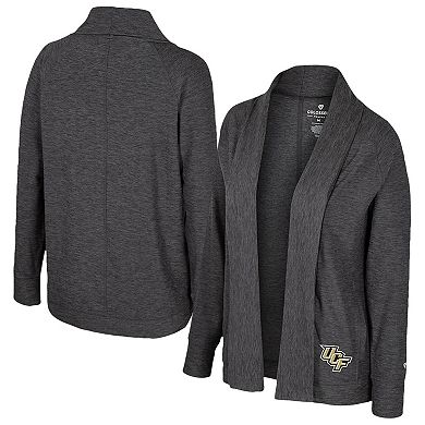 Women's Colosseum Charcoal UCF Knights Dash Cardigan
