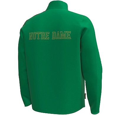 Men's Under Armour Green Notre Dame Fighting Irish Command Full-Zip Jacket