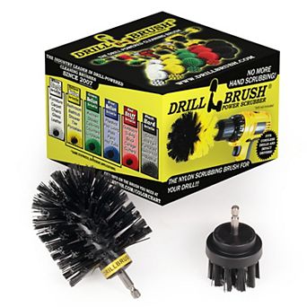 2 pc Ultra Stiff Cleaning Brushes - Grill Brush - Furnace Cleaning - Baked-on Food Remover