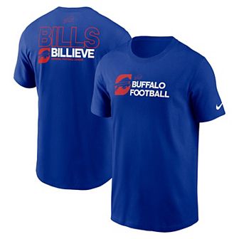 Men's Nike Royal Buffalo Bills Outline T-Shirt