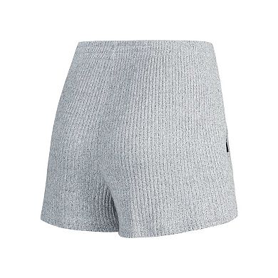 Women's Concepts Sport Gray New York Giants Juniper Long Sleeve Hoodie T-Shirt & Shorts Set