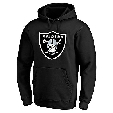 Men's Fanatics Maxx Crosby Black Las Vegas Raiders Big & Tall Name & Number Fleece Pullover Hoodie