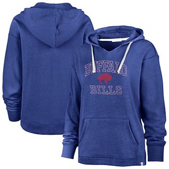 Women's Profile Royal Buffalo Bills Kennedy Pullover Hoodie