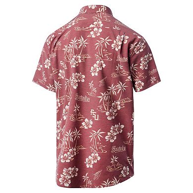 Men's Reyn Spooner Garnet Florida State Seminoles Classic Button-Up Shirt