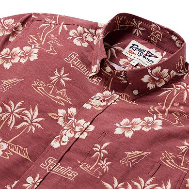 Men's Reyn Spooner Garnet Florida State Seminoles Classic Button-Up Shirt