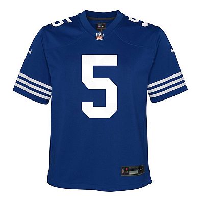 Youth Nike Anthony Richardson Royal Indianapolis Colts Alternate Player Game Jersey