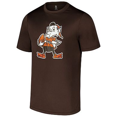 Men's Brown Cleveland Browns Stadium Retro T-Shirt