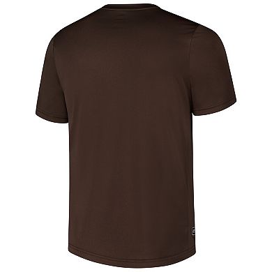 Men's Brown Cleveland Browns Stadium Retro T-Shirt