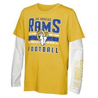 Preschool Los Angeles Rams In the Mix T-Shirt Combo Set