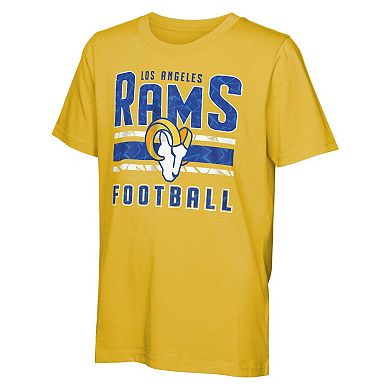 Preschool Los Angeles Rams In the Mix T-Shirt Combo Set