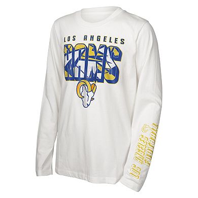 Preschool Los Angeles Rams In the Mix T-Shirt Combo Set