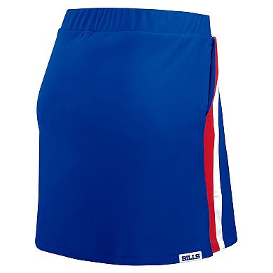 Women's WEAR by Erin Andrews Royal Buffalo Bills Stripe Skort