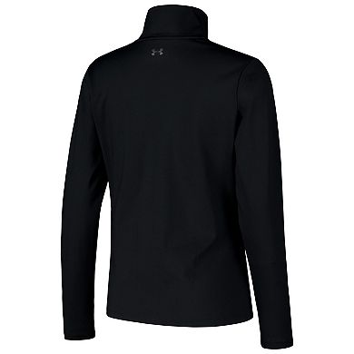 Women's Under Armour Black Cincinnati Bearcats Sweat-Wicking Soft Motion Full-Zip Jacket
