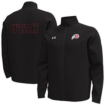Men's Under Armour Black Utah Utes Command Full-Zip Jacket