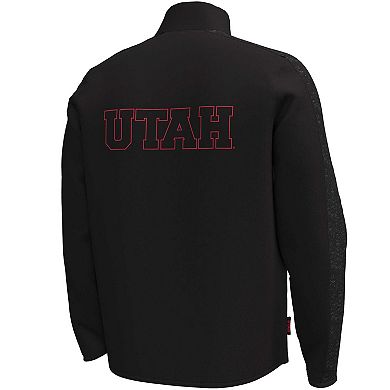 Men's Under Armour Black Utah Utes Command Full-Zip Jacket